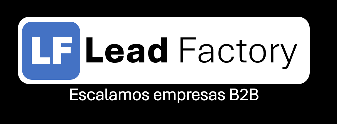 Logo de LeadFactory, sistema de prospección y generación de demanda B2B como servicio